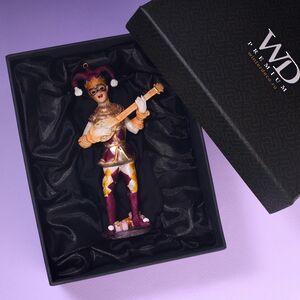 Елочная игрушка Арлекин - Комедия Искусств 14 см в подарочной коробке, стекло Winter Deco фото 3