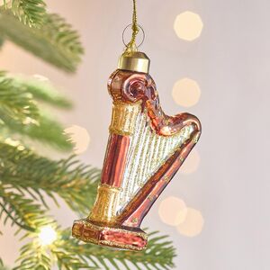 Елочная игрушка Арфа - Клаудио Монтеверди 9 см Winter Deco фото 4