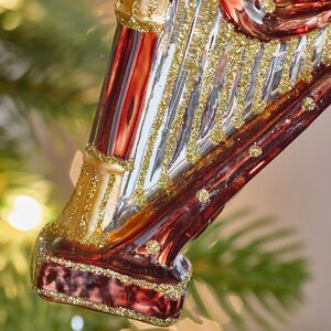 Елочная игрушка Арфа - Клаудио Монтеверди 9 см Winter Deco фото 3