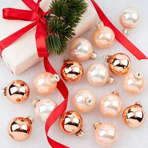 Елочные шары Первый Бал 3.5 см, 16 шт, стекло