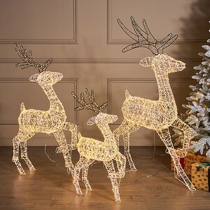 Светящийся олень Арманд теплые белые LED ламп, IP44