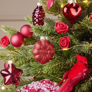 Елочные игрушки Гранатовый Коктейль, 12 шт, стекло Winter Deco фото 4
