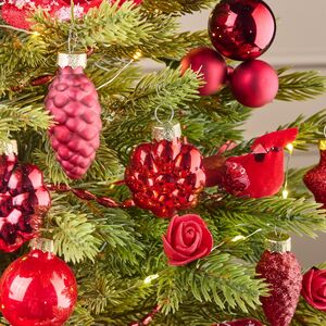 Елочные игрушки Гранатовый Коктейль, 12 шт, стекло Winter Deco фото 5