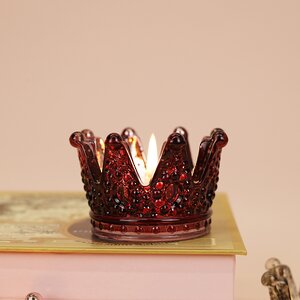 Набор стеклянных подсвечников Princess Crown 5 см, 3 шт Boltze фото 6