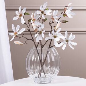 Ветка Магнолии белая 45 см