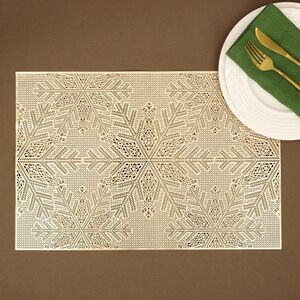 Набор сервировочных салфеток Бонифас 45*30 см золотой, 4 шт Koopman фото 4