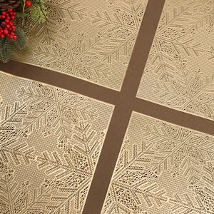 Набор сервировочных салфеток Бонифас 45*30 см золотой, 4 шт Koopman фото 2