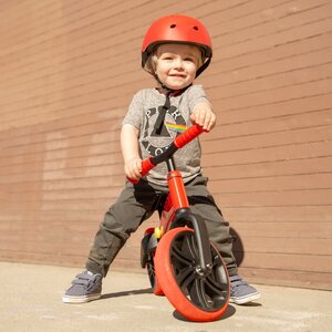 Беговел для малышей Yvolution Velo Junior, колеса 9", красный YVolution фото 6