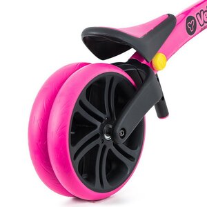 Беговел для малышей Yvolution Velo Junior, колеса 9", розовый YVolution фото 3