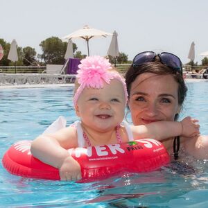 Надувной круг Swimtrainer красный, 0-4 лет Freds Swim Academy фото 8