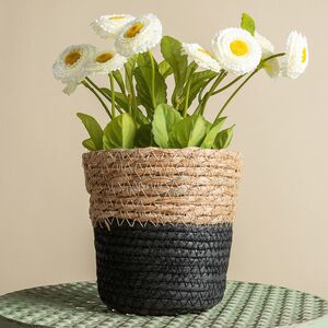 Искусственный цветок в горшке Bellis 30 см белый Boltze фото 5
