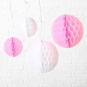 Набор бумажных шаров Sweet Pomponette 15 см, 2 шт Boltze фото 2