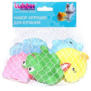 Набор игрушек для ванной LUBBY Lubby (Лубби) фото 1