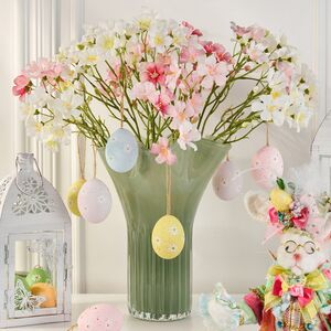 Стеклянная ваза для цветов Фернгроув 27 см Boltze фото 4