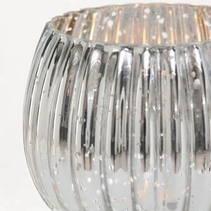 Набор стеклянных подсвечников-бокалов Виндлайт 30-40 см серый, 3 шт Boltze фото 5