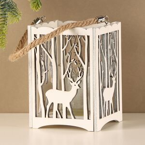 Деревянный подсвечник Лесная Магия - Олень 14 см Boltze фото 2