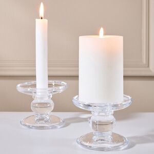 Стеклянный подсвечник Финнлик 9 см