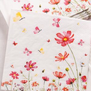 Бумажные салфетки Cosmea of Eden 17*17 см, 20 шт Boltze фото 2