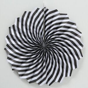 Набор бумажных украшений для интерьера Black Geometry, 6 шт Boltze фото 2