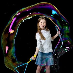 Набор Гигантские мыльные пузыри, красный Gemini фото 2