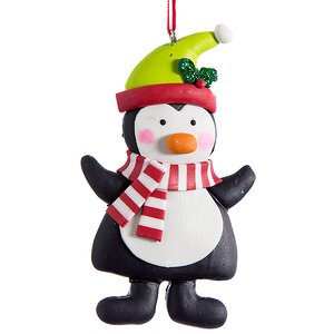 Елочная игрушка Новогодний Сказочник - Пингвин 9 см, подвеска Edelman фото 1