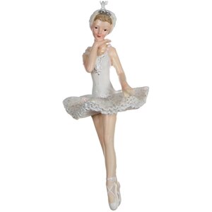 Елочная игрушка Балерина Анастейша - танцовщица из Ливерпуля 11 см, подвеска Edelman фото 1