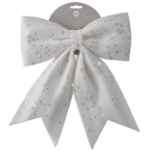 Бант Снежные Блестки 28*33 см