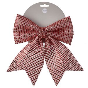 Бант Красные Кристаллы 20*24 см