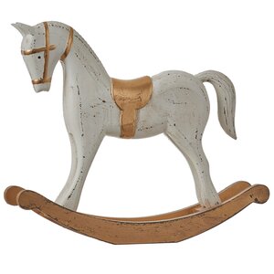 Деревянная статуэтка Старинная Лошадка-качалка 29 см Edelman фото 1