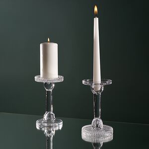 Стеклянный подсвечник Maggio 16 см, двусторонний EDG фото 2