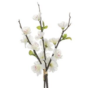 Искусственный букет Цветущая белая вишня Аморель 25 см Edelman фото 2
