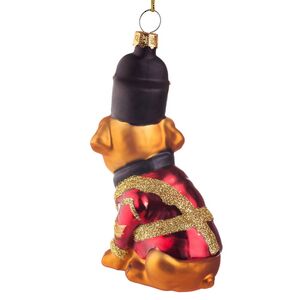 Елочная игрушка Бульдог - Королевский Гвардеец 12 см, стекло Edelman фото 8