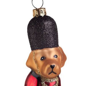 Елочная игрушка Лабрадор - Королевский Гвардеец 12 см, стекло Edelman фото 2