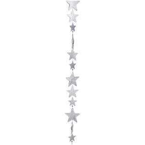 Бусы пластиковые Звёзды Эридана 185 см серебряные Edelman фото 3