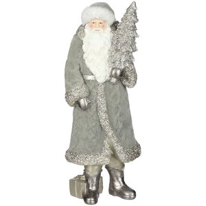 Статуэтка Санта Клаус из Гётеборга с заиндевелой ёлочкой 29 см Edelman фото 3