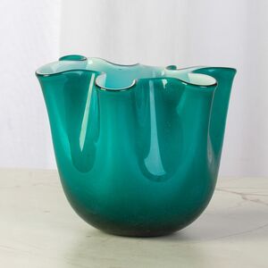 Декоративная ваза Алеберта 14 см бирюзовая EDG фото 1