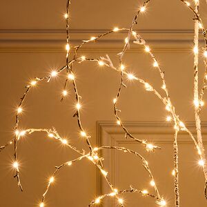 Светодиодное дерево Вальдетруда 120 см, 240 теплых белых LED ламп, таймер, IP44 Edelman (Эдельман) фото 2