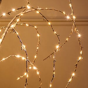Светодиодное дерево Вальдетруда 120 см, 240 теплых белых LED ламп, таймер, IP44 Edelman (Эдельман) фото 7