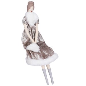 Декоративная фигура Мадам Прюденс в платье шампань 47 см Edelman фото 1