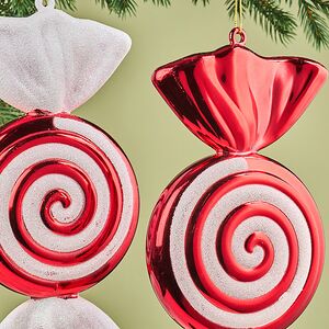 Елочные игрушки Candy - Эльфийские Конфеты 32 см, 2 шт, пластик Winter Deco фото 2
