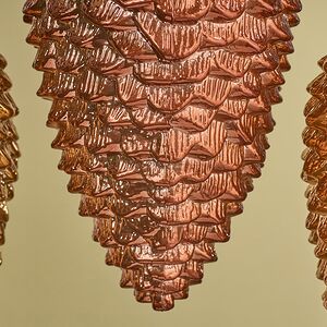 Елочные игрушки Шишка - Baston Royale 16*9 см, 4 шт, пластик Winter Deco фото 5