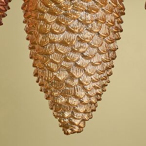 Елочные игрушки Шишка - Baston Royale 16*9 см, 4 шт, пластик Winter Deco фото 7