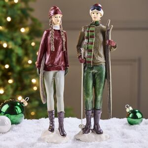 Набор новогодних фигурок Чарли и Армандо - Зимние Приключения 26 см, 2 шт