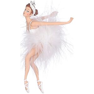 Елочная игрушка Балерина Анильф - Danza Del Cigno 18 см, подвеска Edelman фото 1