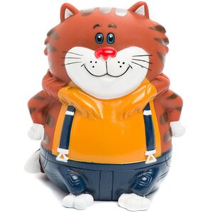 Игрушки для ванной Попугай Кеша и Кот, 9 см, пластизоль Затейники фото 2