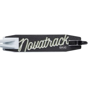 Трюковой самокат Novatrack Replay 110 Pro PL с Y-образным рулем, колеса 110 мм, черно-белый, до 100 кг Novatrack фото 6