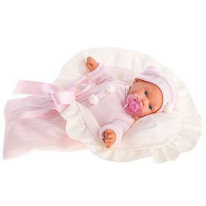 Кукла - младенец Ланита в розовом 27 см плачущая