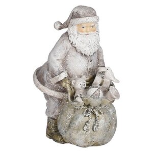 Новогодняя фигурка Санта с мешком подарков 14 см Edelman фото 1