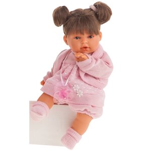 Кукла - младенец Лана брюнетка 27 см плачущая Antonio Juan Munecas фото 1