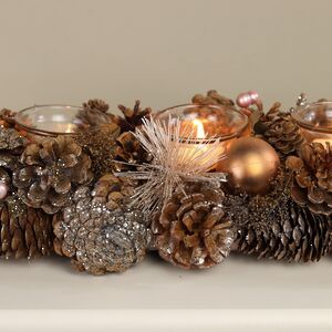 Подсвечник из шишек Лесное Очарование 54 см Edelman фото 4